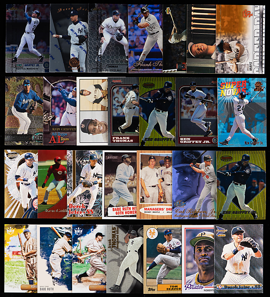 1980s-Modern Baseball Hall of Fame Collection (12,000+) with (350+) Rookies - Loaded!