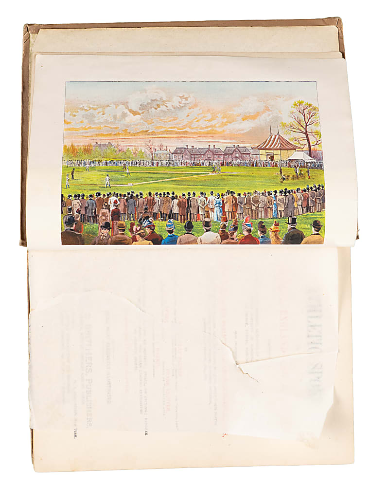 1889-1919 Hardcover Sports Books (4) with 1889 "Athletic Sports of America, England and Australia"