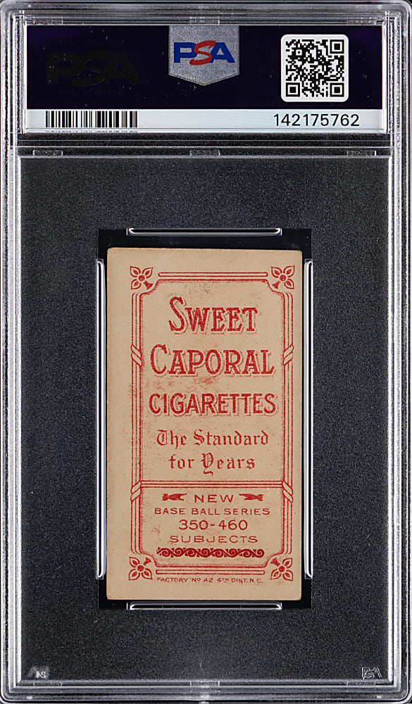 1909-1911 T206 White Border Ty Cobb Bat off Shoulder PSA VG 3