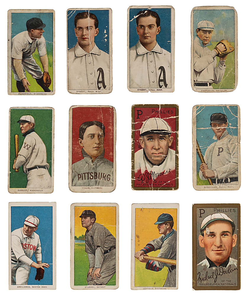 1909-1911 T205 Gold Border & T206 White Border Collection (26) with American Beauty Back