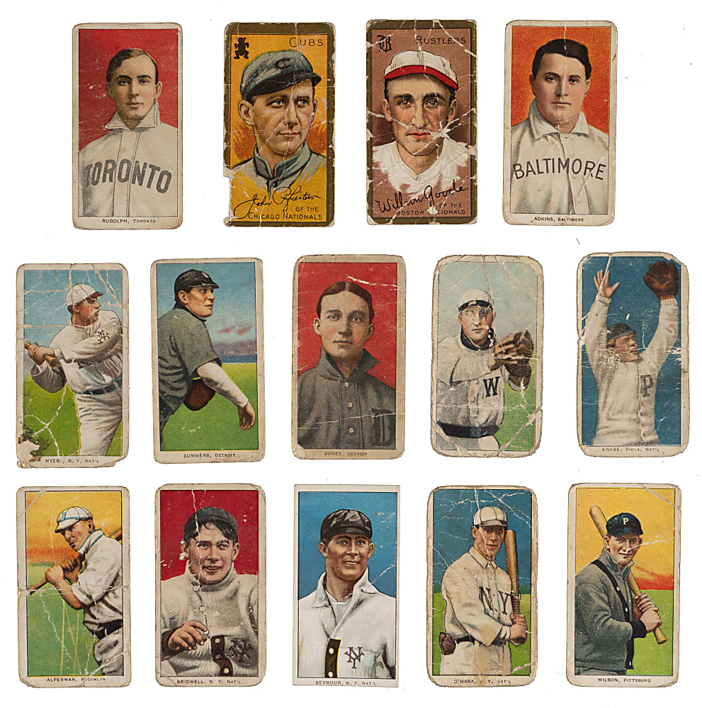 1909-1911 T205 Gold Border & T206 White Border Collection (26) with American Beauty Back