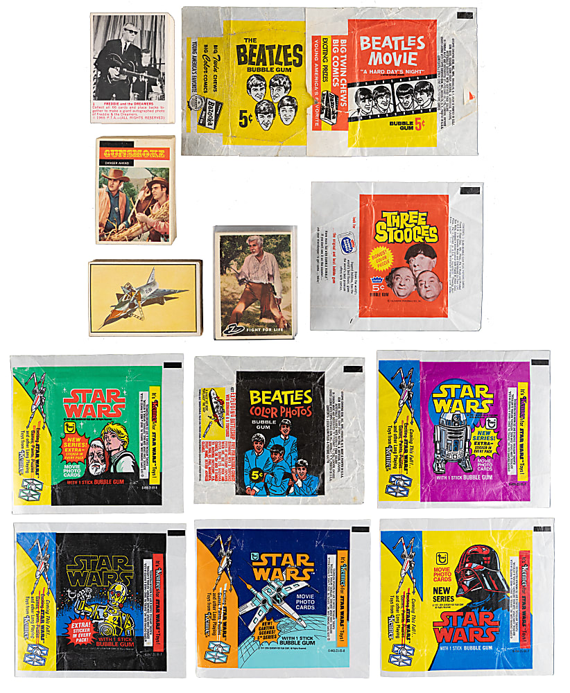 1910s-1970s Non-Sport Card Collection (1,400+) with Complete/Partial Sets & Wrappers