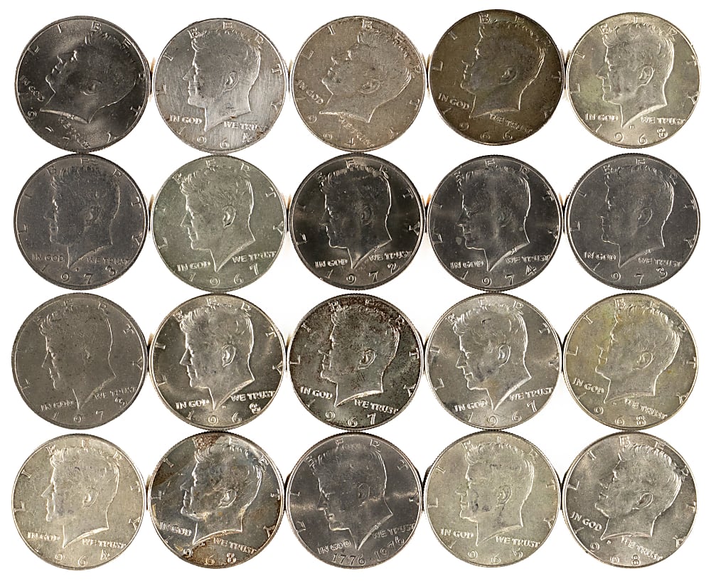 1964-1980s Kennedy Half Dollar Collection (200+) with (3) 90% Silver & (62) 40% Silver