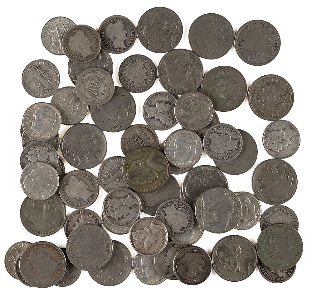 1880s-1980s 5¢ & 10¢ Coin Collection (500+) with (200+) Silver Coins