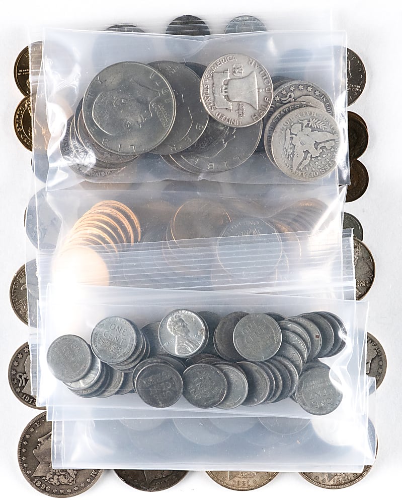 1860s-2000 U.S./Foreign Coin Collection (290+) with (30+) Silver Coins