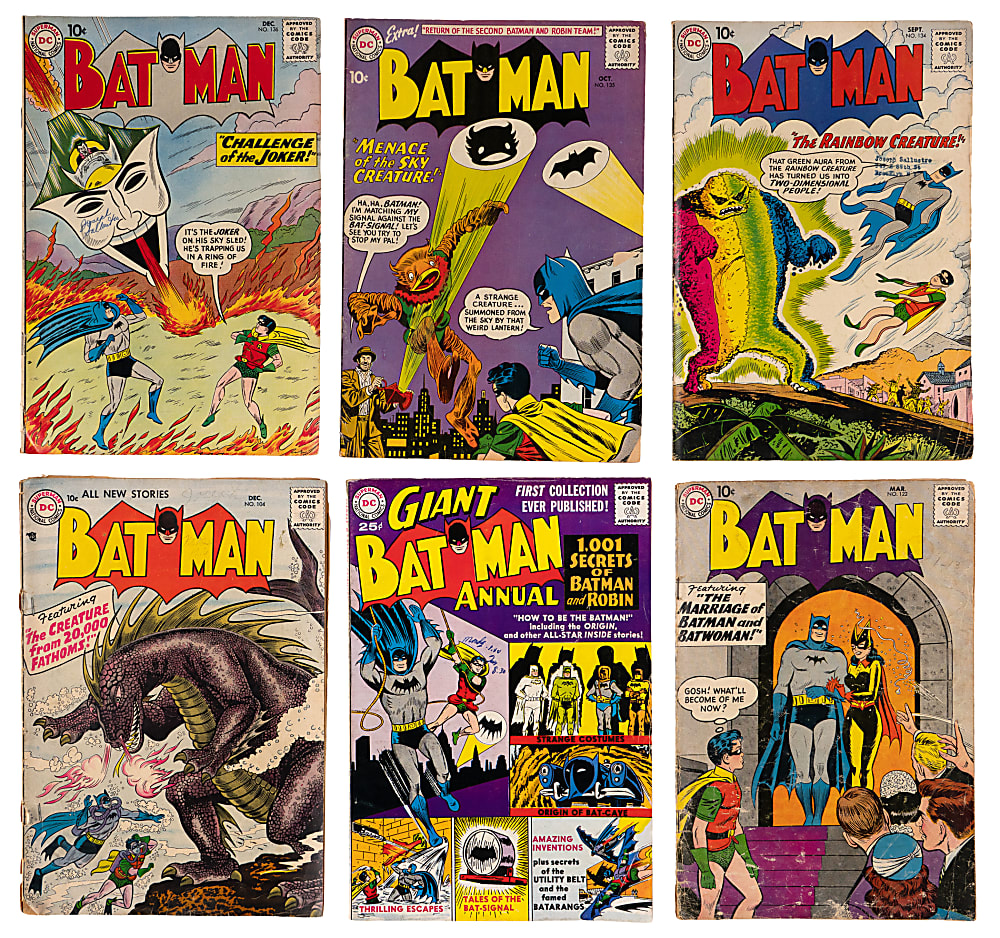 1958-1964 DC Batman Comics (14)