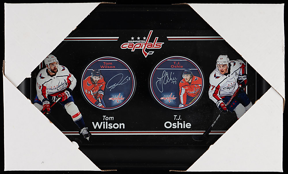 Baltimore/Washington Area Signed (4) & Unsigned (1) Collection with Michael Phelps, Alex Ovechkin Signed Jersey