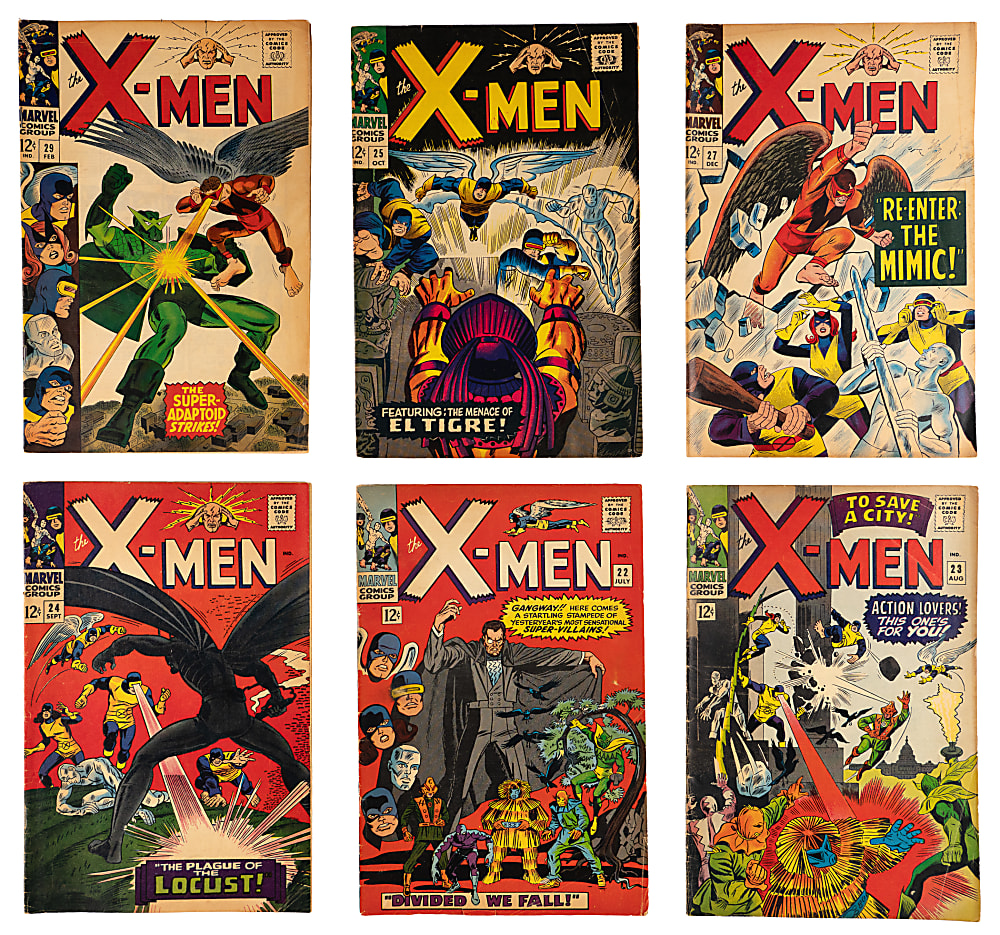 1966-1968 Marvel The X-Men Early Issue Collection (17)