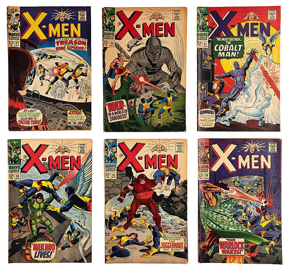 1966-1968 Marvel The X-Men Early Issue Collection (17)