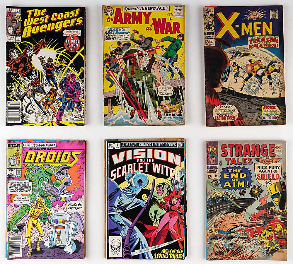 1960s-1980s Comic Book Treasure Chest (200+) with Amazing Spider-Man #41 1st Rhino & (6) 1986 Masters of the Universe #1