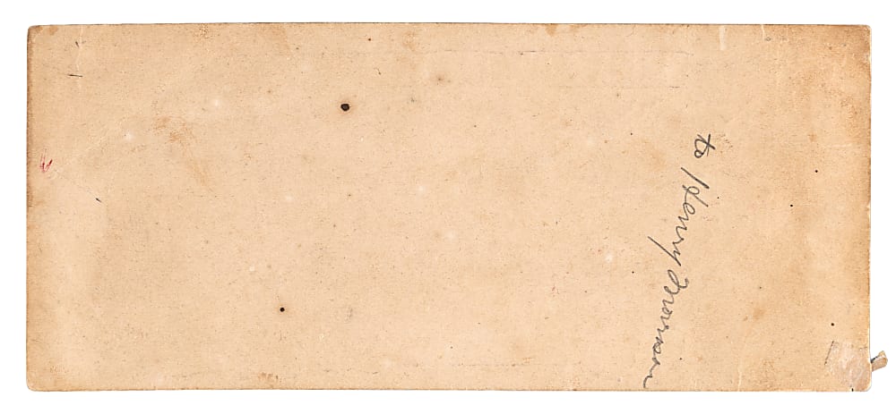 Circa 1860s Reward of Merit Certificate with Baseball Scene