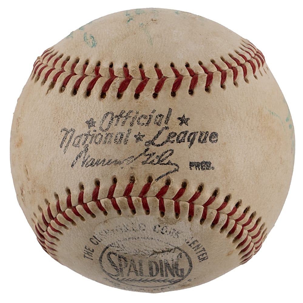 Roberto Clemente Signed ONL/Giles Baseball with Full PSA/DNA LOA