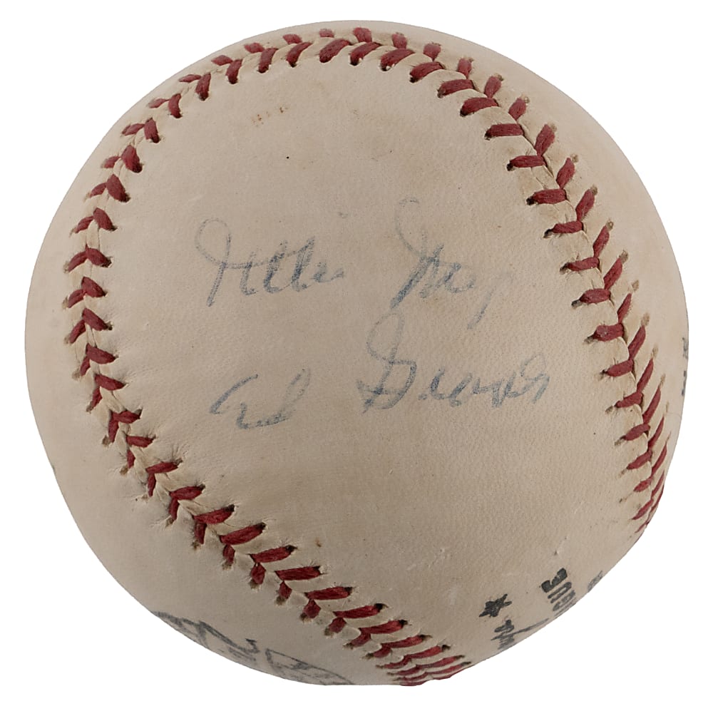 Circa 1968-1969 Willie Mays Period Signed Baseball with "SF Giants" Inscription - Full JSA LOA