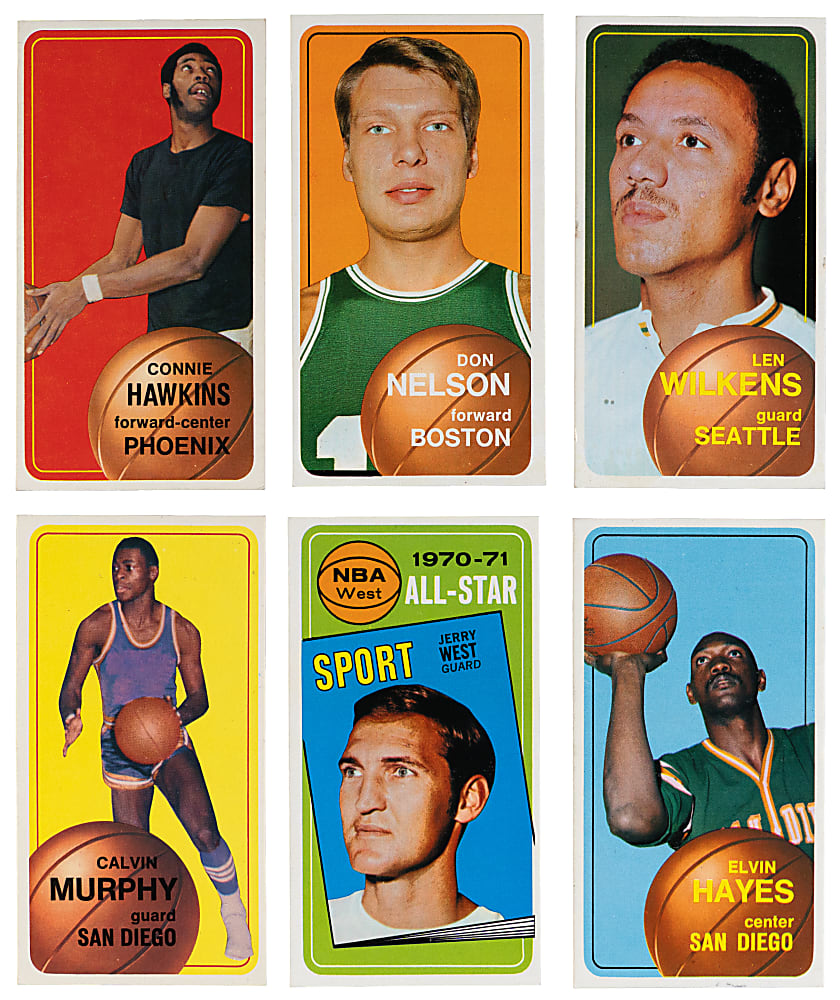 1970-1971 Topps Basketball Complete Set (175) - Clean!
