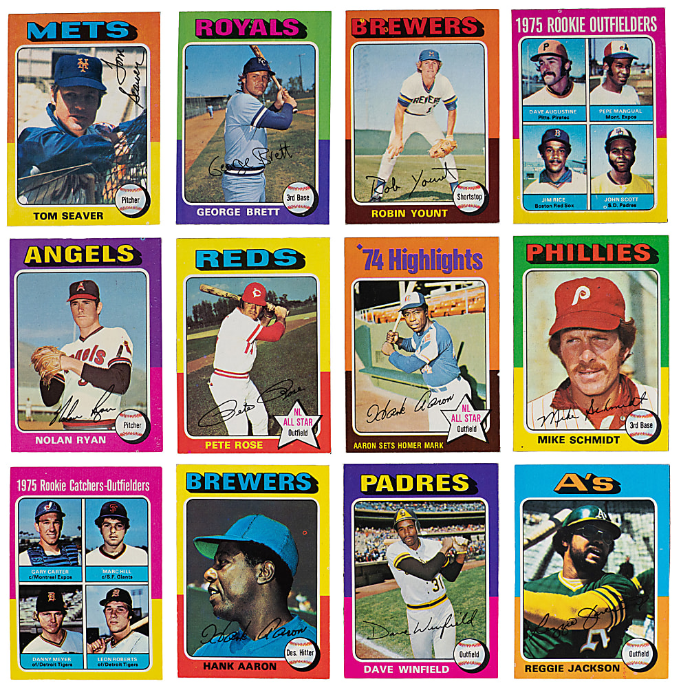 1975 Topps Complete Set (660)
