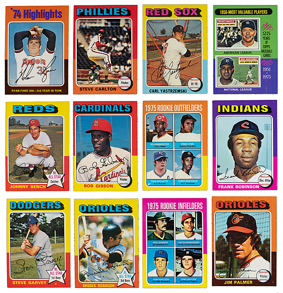 1975 Topps Complete Set (660)