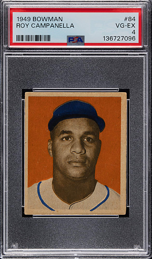 1949 Bowman #84 Roy Campanella Rookie PSA VG-EX 4