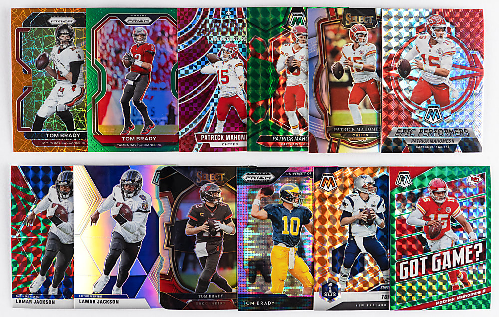 Modern Football & Basketball Prizm Parallel Collection (2,500+) with Stars