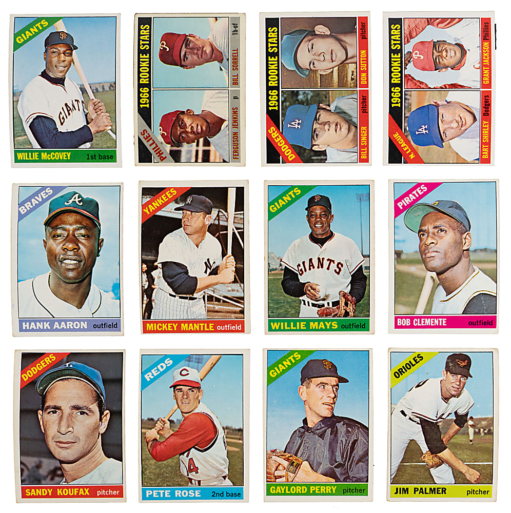 1966 Topps Complete Set (598)