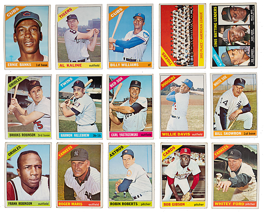 1966 Topps Complete Set (598)