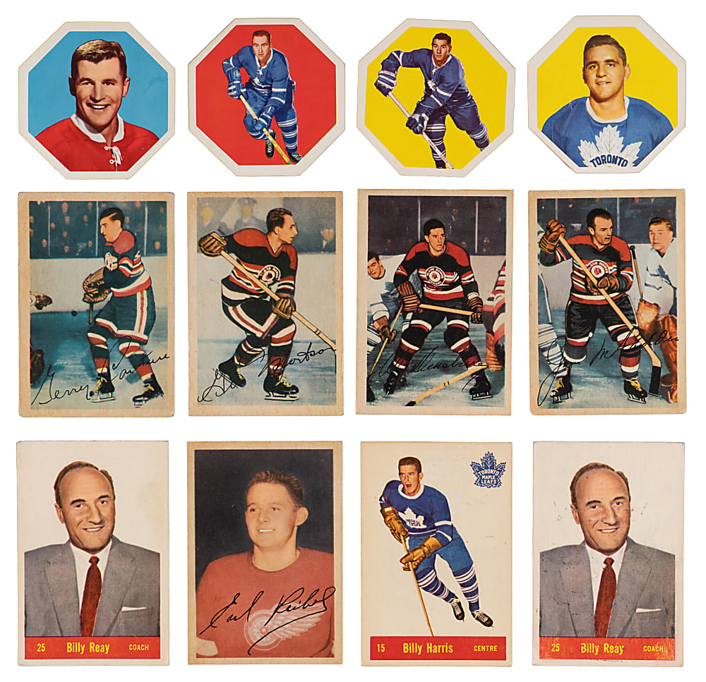 1933-1964 Vintage Hockey Collection (70) with Stars