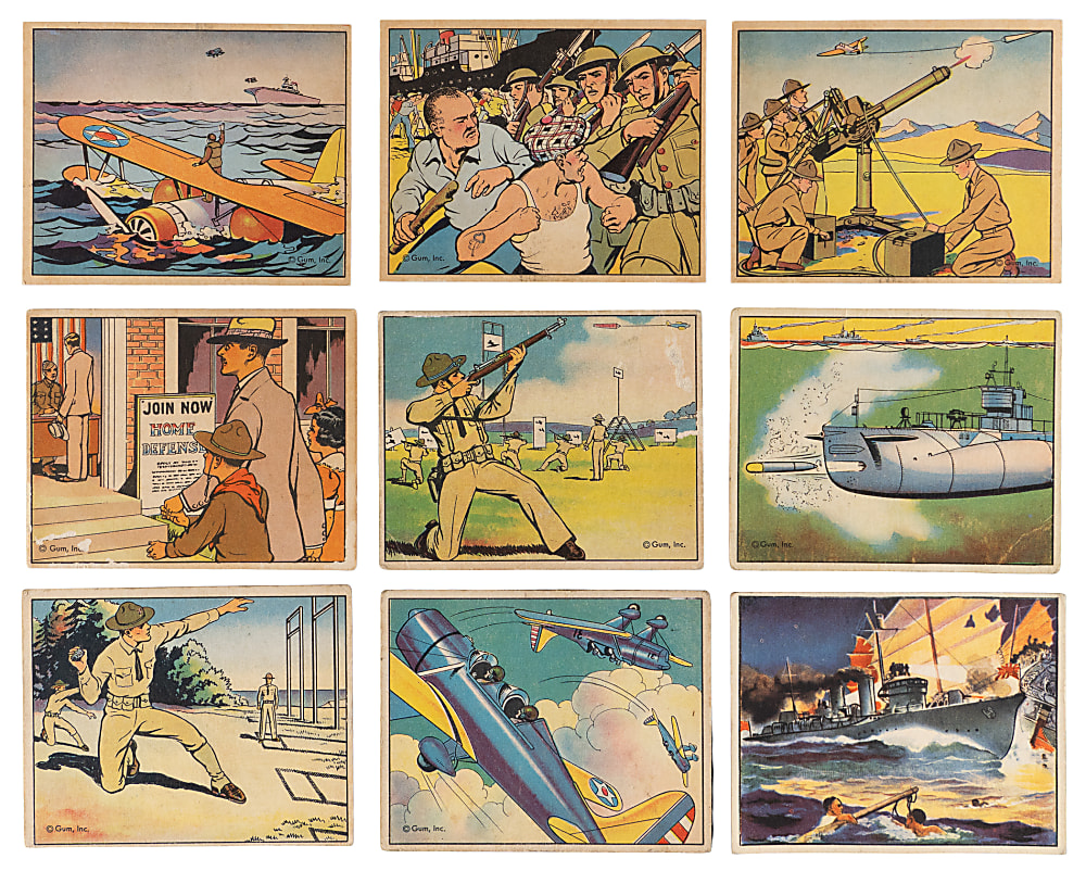 1939-1941 Non-Sport Military Cards (46)