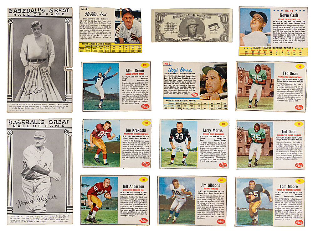 1948-1982 Multi-Sport Oddball Collection (1,425+) with Many Hall of Famers & Stars