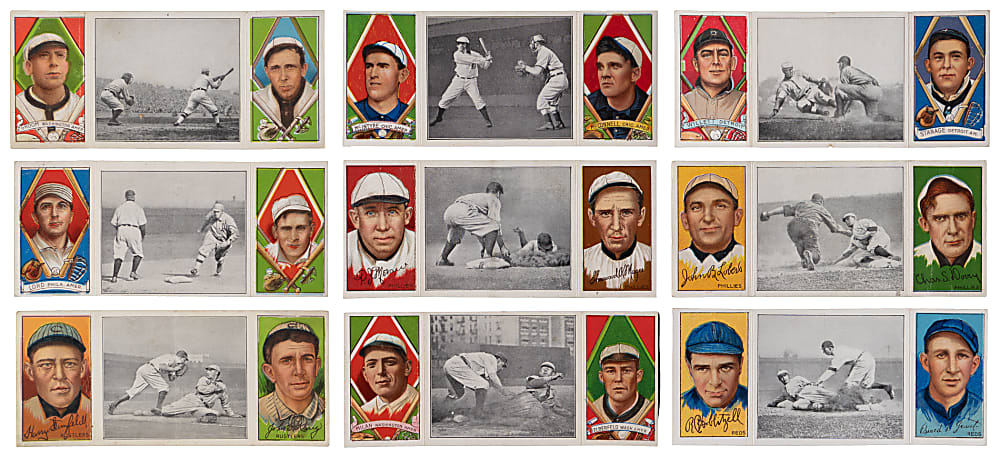 1912 T202 Hassan Triple Folders Group (9)