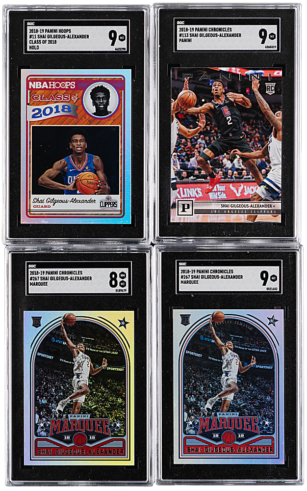 2018 Shai Gilgeous-Alexander Graded Rookie Collection (10)