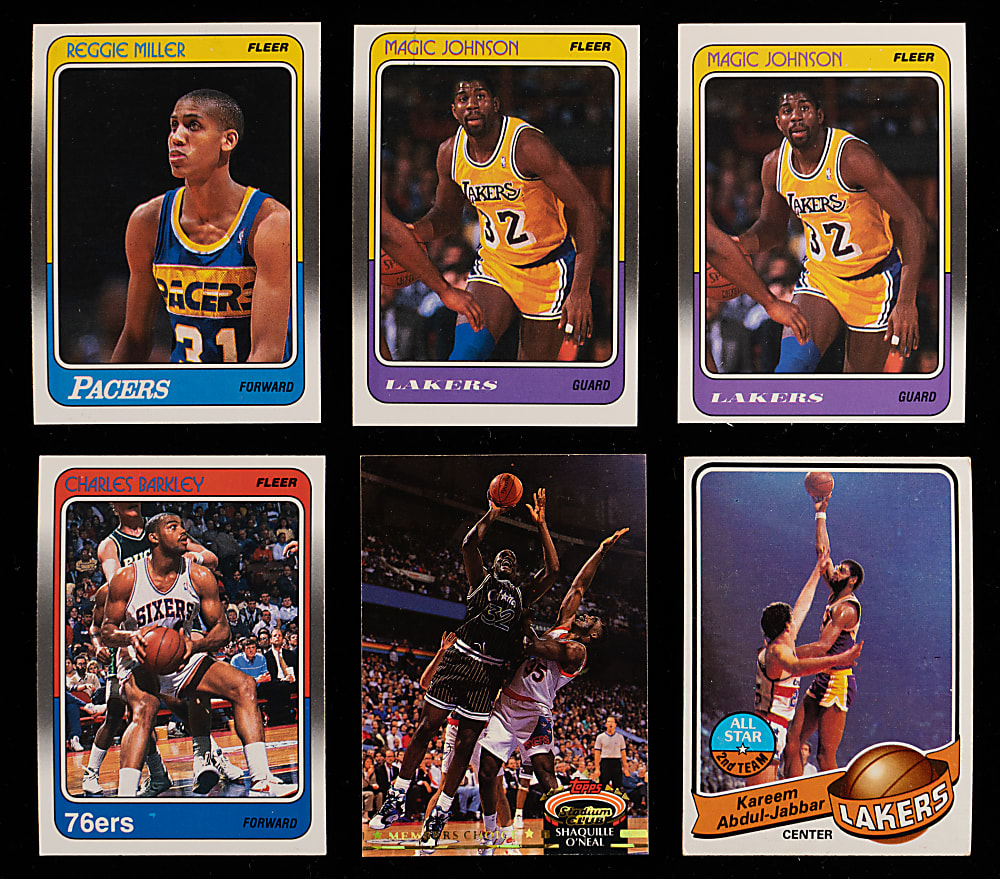 1979-1992 Fleer & Topps Basketball Collection (232) with (80+) Hall of Famers Including (5) Michael Jordan & Rookies