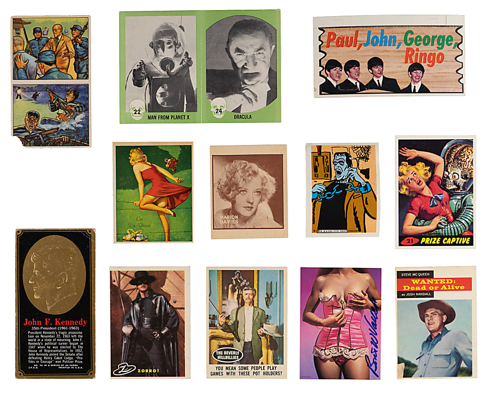 1930s-1990s Non-Sport/Sport Treasure Chest with Sets, Singles & Action Figures