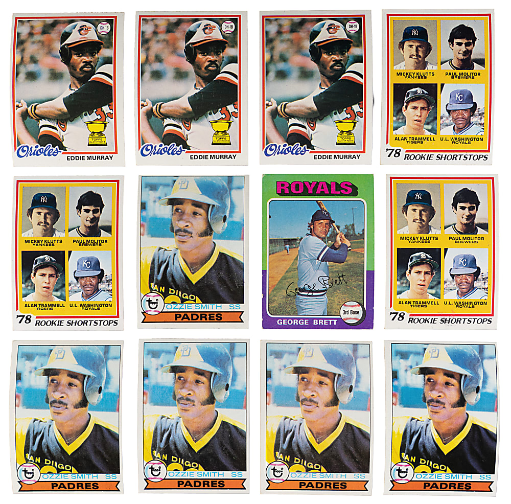 1958-1979 Topps Star Rookie Collection (62) with (42) Hall of Famers