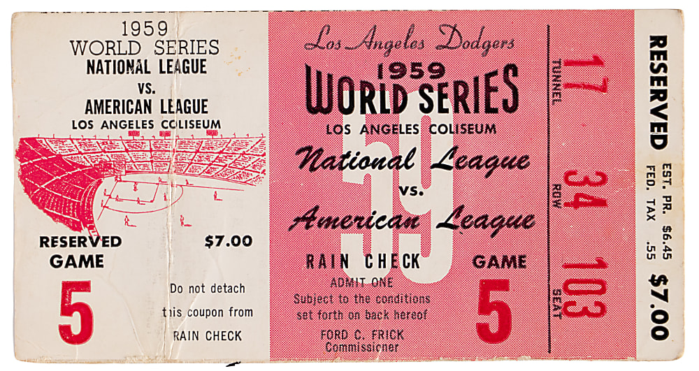 1940s-1960s New York Yankees/ Brooklyn/Los Angeles Dodgers Ephemera (10) with (4) World Series Programs