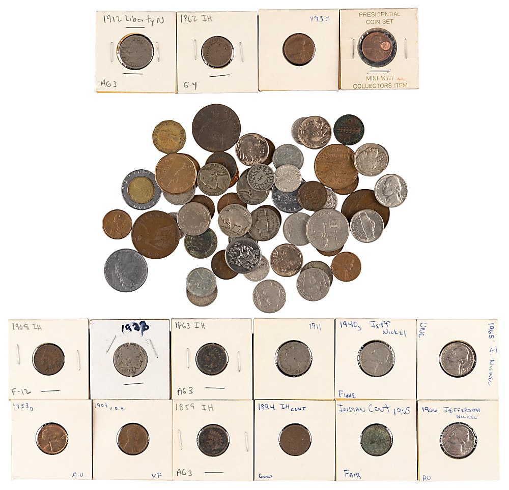1870s-1970s U.S./Foreign Coin Treasure Chest Bundle (2,000+)