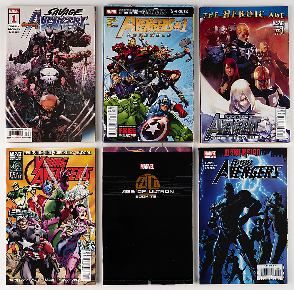 1970s-2020s Marvel The Avengers Comic Book Hoard (1,150+)