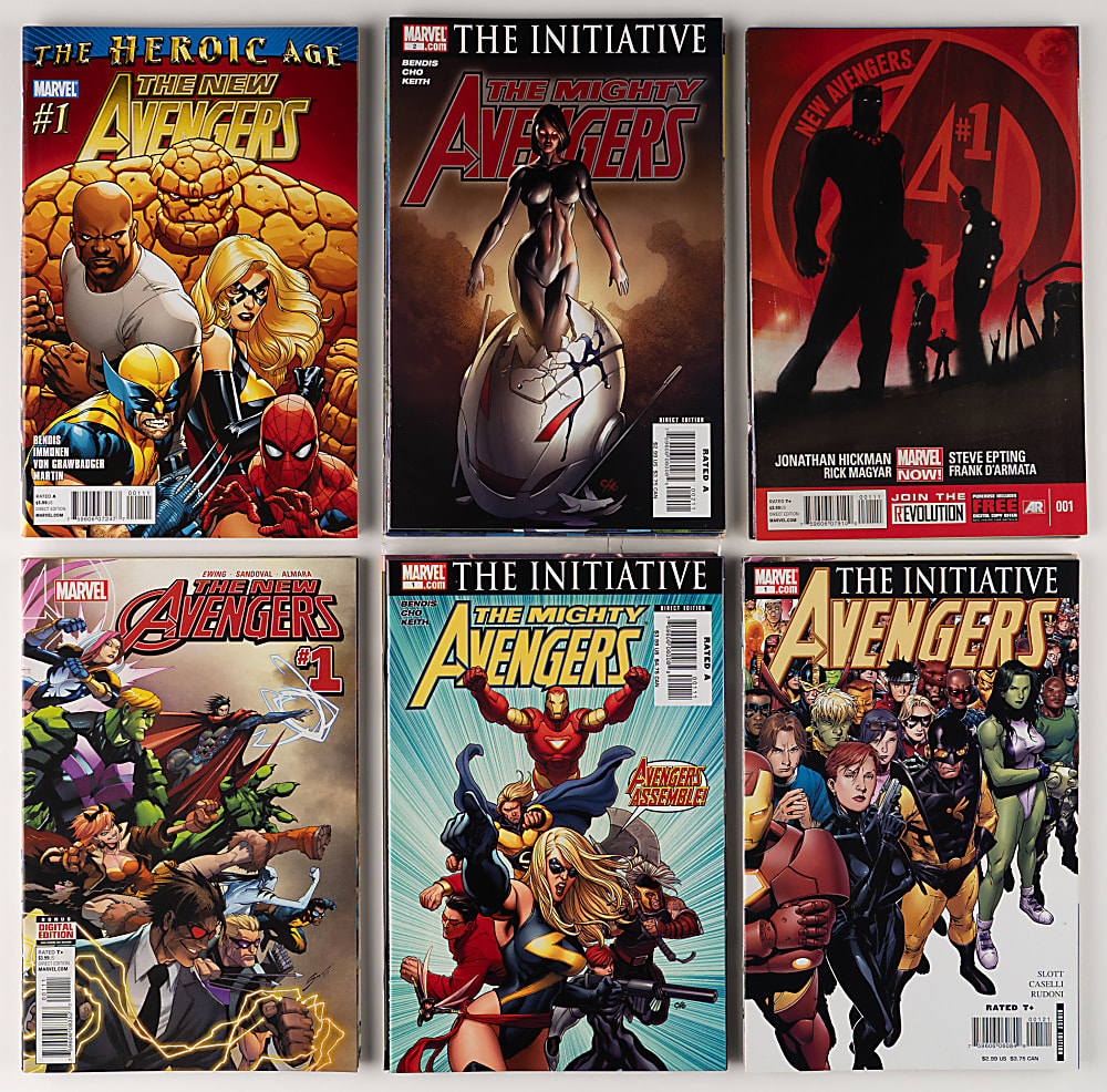 1970s-2020s Marvel The Avengers Comic Book Hoard (1,150+)