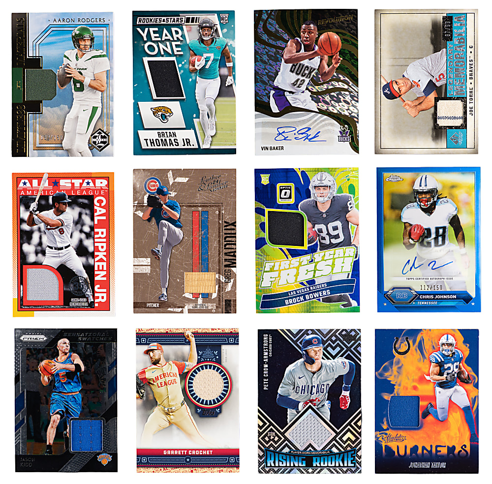 Modern Multi-Sport Certified Auto, Relic & Graded Collection (113) with (59) Certified Autos & Several Stars