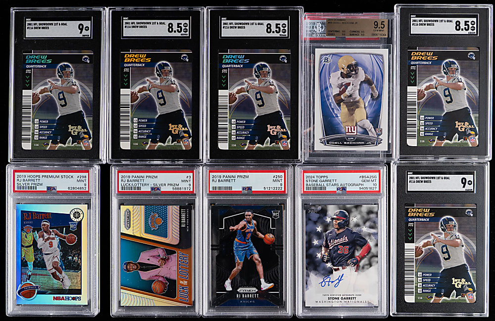 Modern Multi-Sport Certified Auto, Relic & Graded Collection (113) with (59) Certified Autos & Several Stars