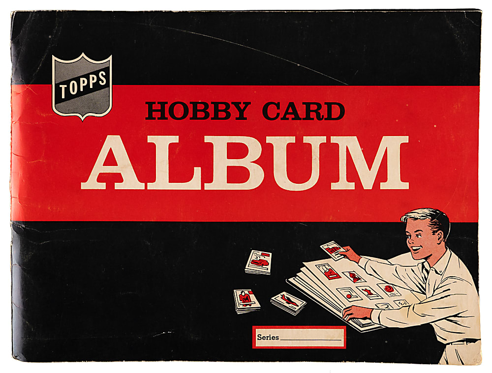 1963 Topps Football Near Complete Set (168/170) Plus 1960s Hobby Card Album