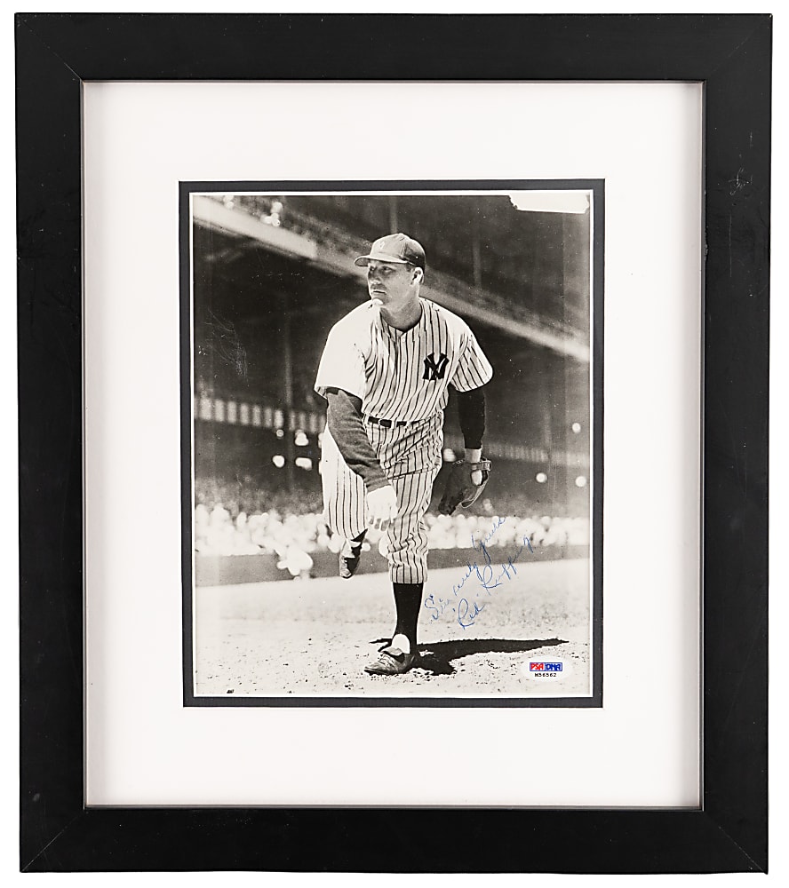 Red Ruffing Signed & Framed Photograph - PSA