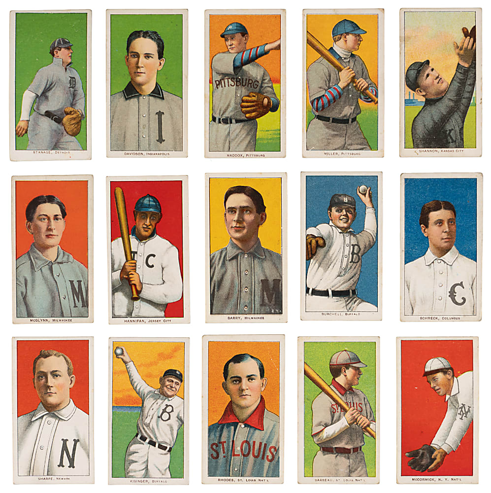 1909-1911 T206 White Border Piedmont 350 Subjects Collection (26) - Attractive!