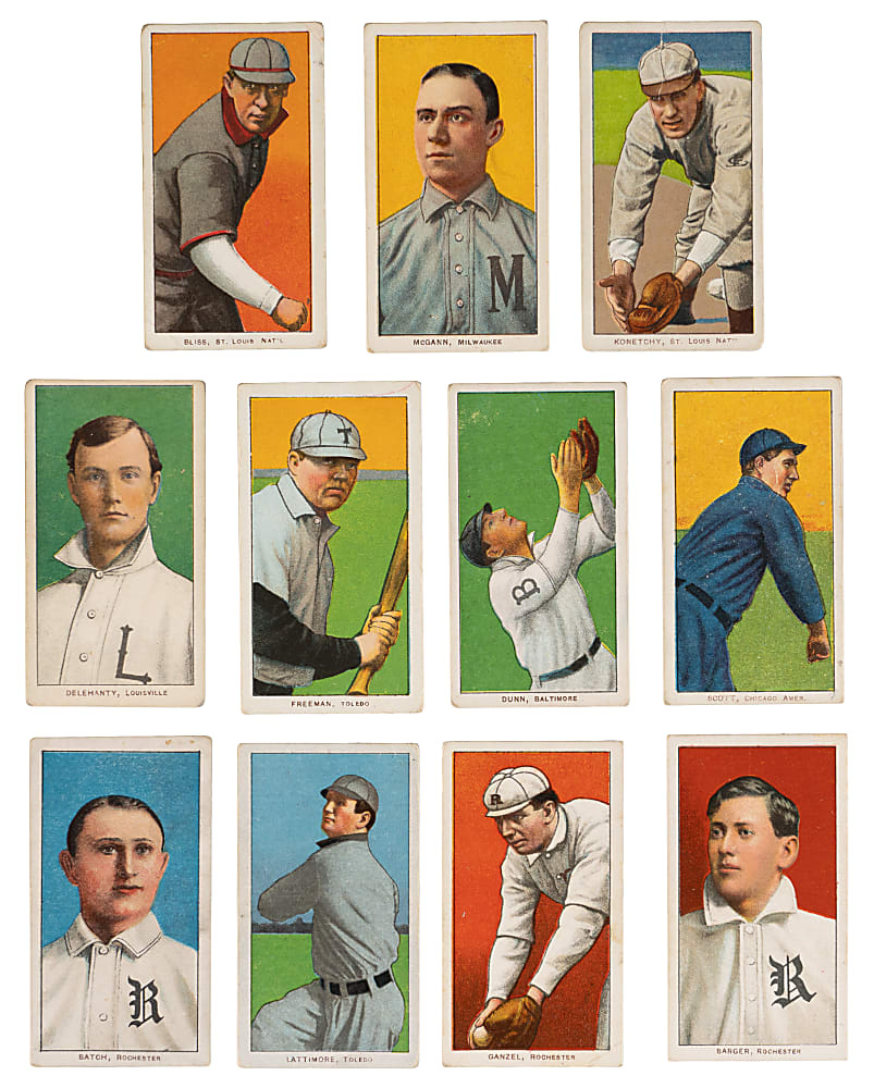 1909-1911 T206 White Border Piedmont 350 Subjects Collection (26) - Attractive!