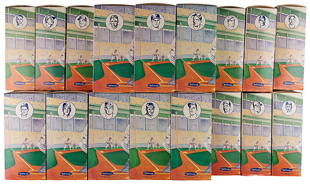 1988 Hartland 25th Anniversary Complete Boxed Set (18/18) Plus (5) 1990 Limited Edition Hartland Statues with Boxes - (23) Total Pieces