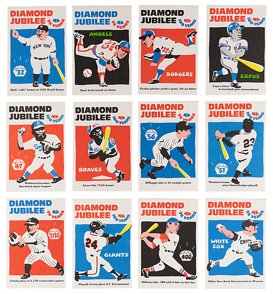 1976 Laughlin Diamond Jubilee Complete High-Grade Set (32)