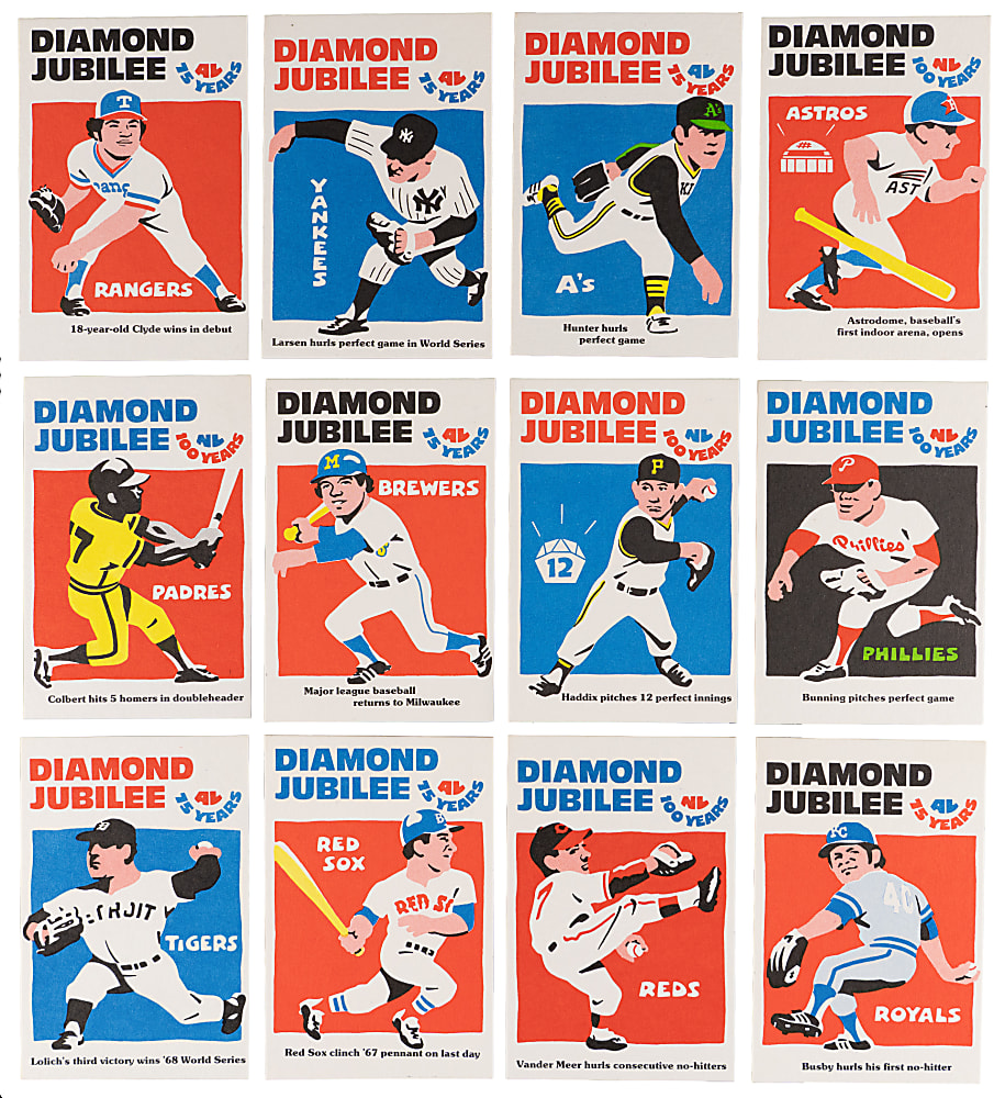 1976 Laughlin Diamond Jubilee Complete High-Grade Set (32)