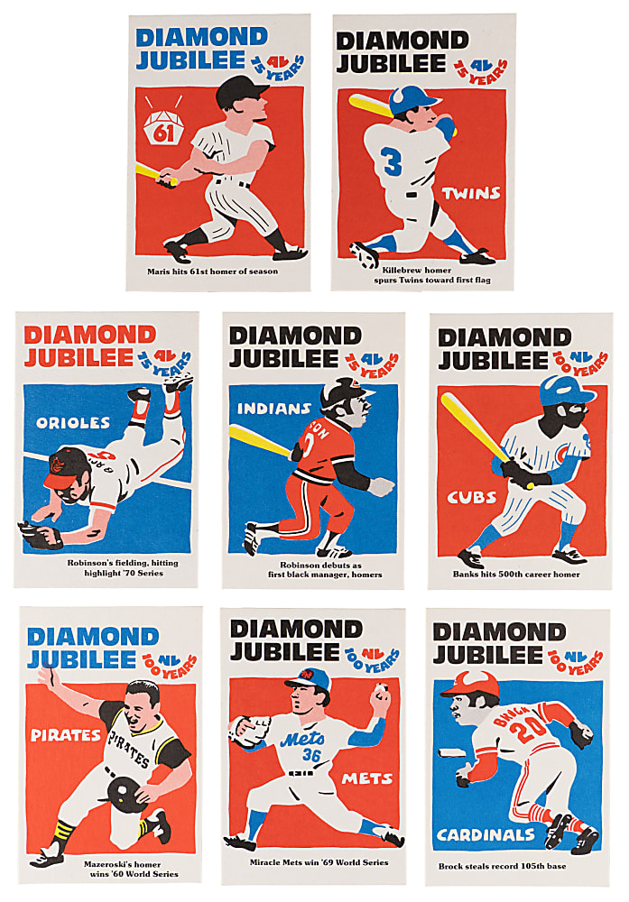1976 Laughlin Diamond Jubilee Complete High-Grade Set (32)