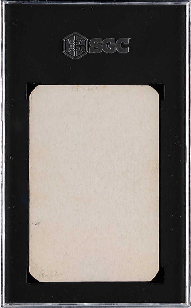 1947 Bond Bread Yogi Berra Rookie Shortprint SGC FAIR 1.5