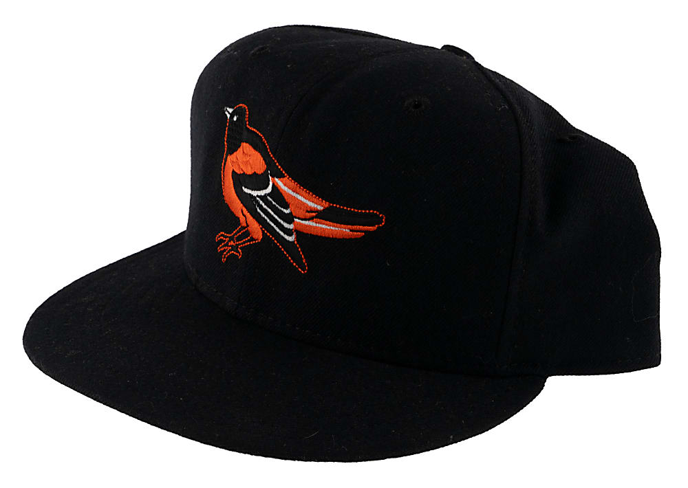 1996 Eddie Murray Attributed Game-Used Baltimore Orioles Cap with Phil Wood LOA