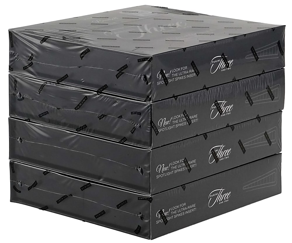 2023 Panini Baseball Three & Two Unopened Factory Boxes - All "1st Off The Line" - (4) Total