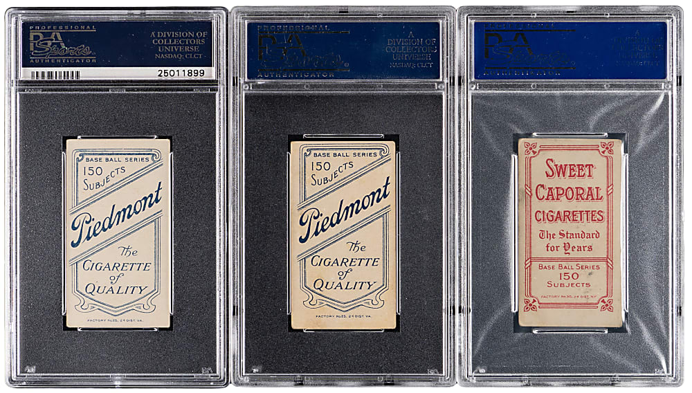 1909-1911 T206 White Border PSA VG-EX 4 Graded Collection (9)